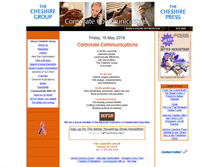 Tablet Screenshot of cheshiregroup.com